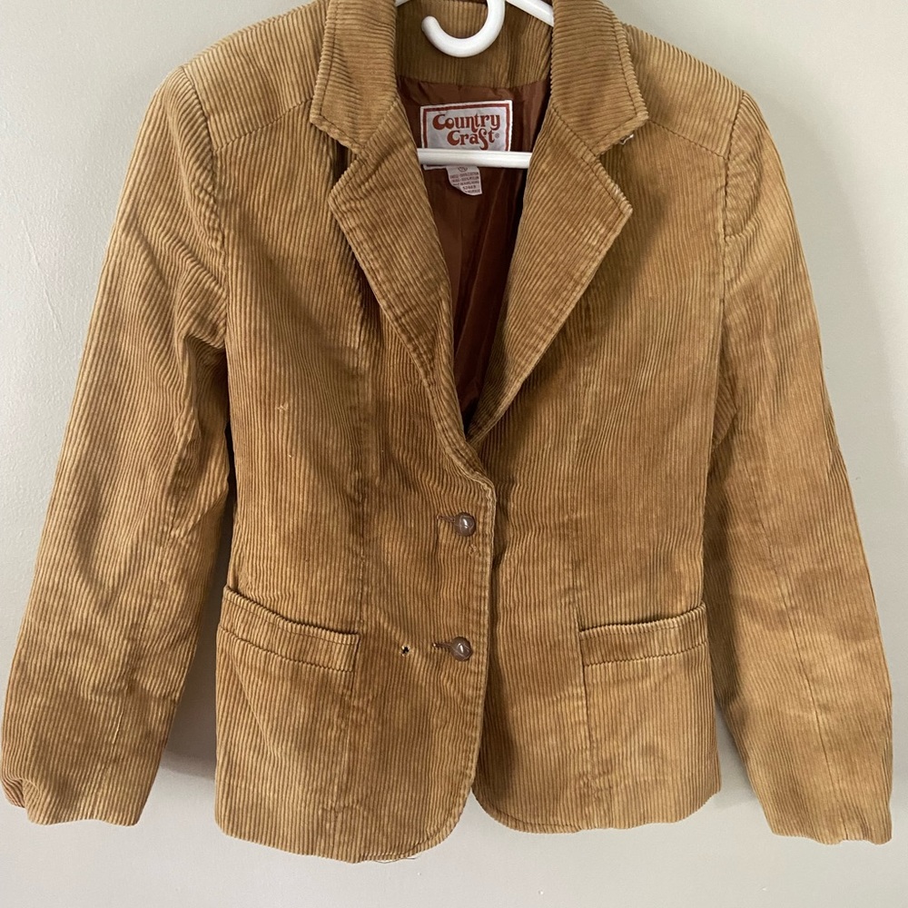 Country craft Corduroy jacket